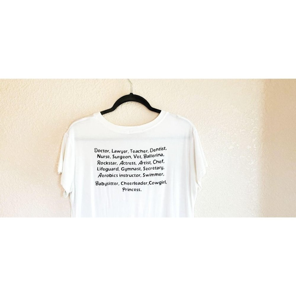 BARBIE GRAPHIC PRINT  TOP SHORT SLEEVE	XL - Picture 5 of 9